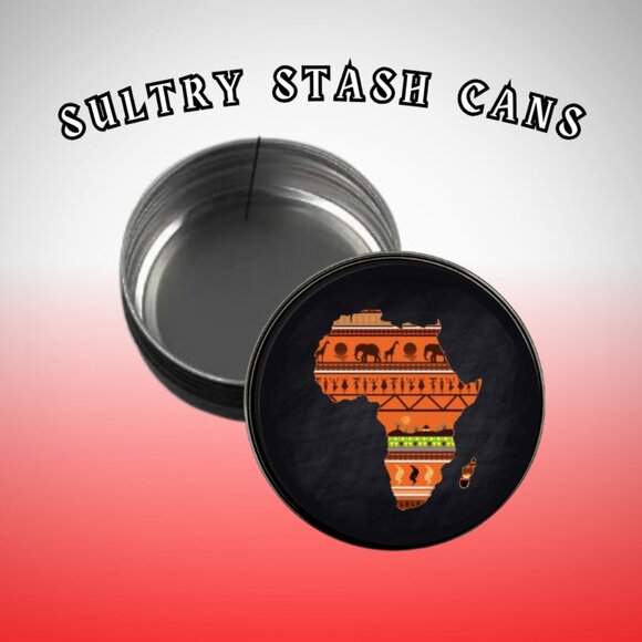 AFRICA MAP STASH JAR - Picture 3 of 5